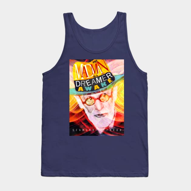 Sigmund Freud Quote Tank Top by pahleeloola